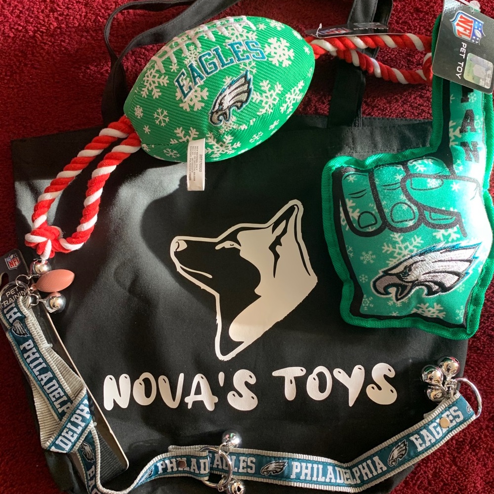 Custom pet toy bag